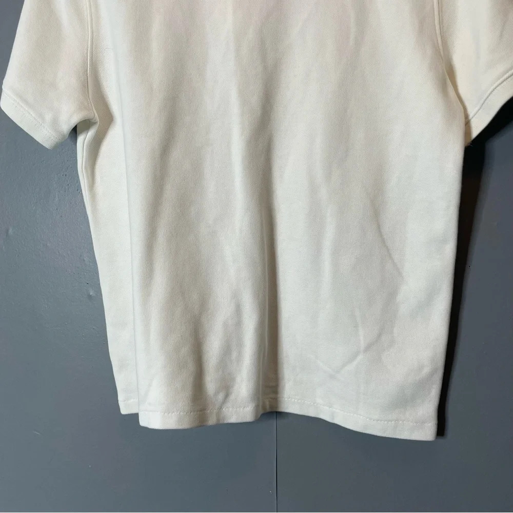 LL Bean Polo White 100 Year Edition With Boot logo embroidered women’s size xs - Picture 9 of 10